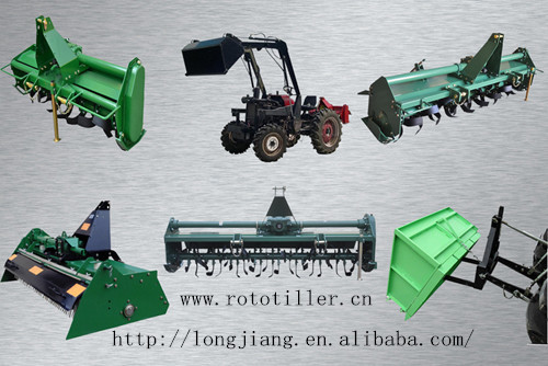 Longjiang Hot Sale Ce Approved Chain Gear Drive Rotary Tiller