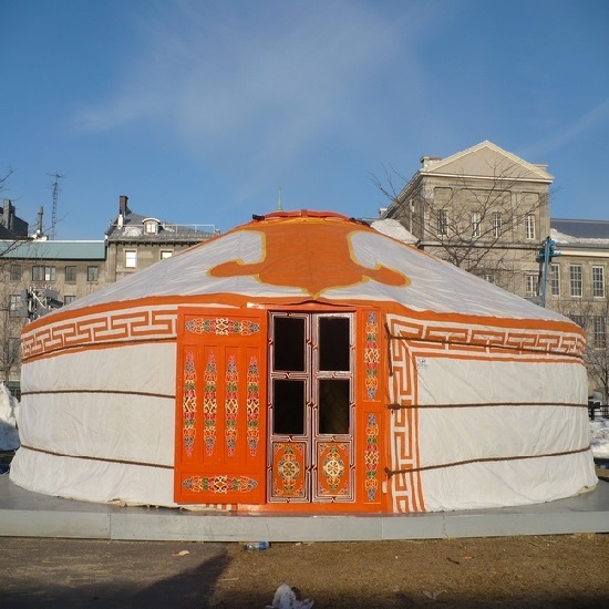Luxury China Mongolian Yurt Tent