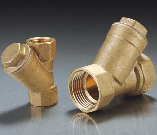 Male Thread Brass Strainer Filter Custom Made