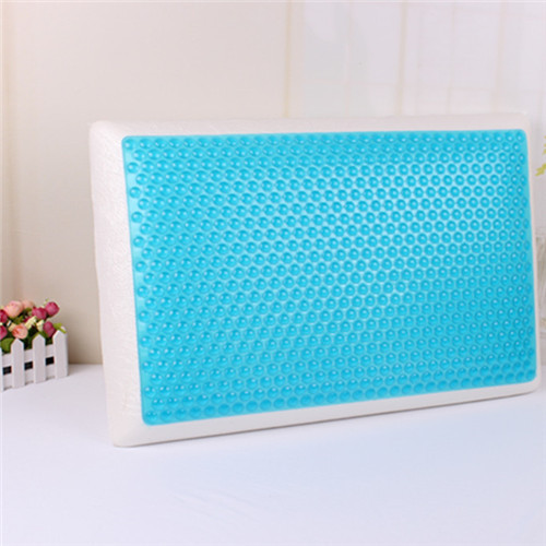 Memory Foam Cooling Silicone Gel Pillow For Summer Night