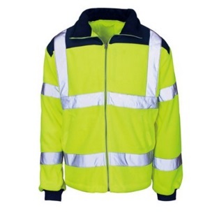 Men High Vis Reflective Fleece Safety Jacket 2015hvf02