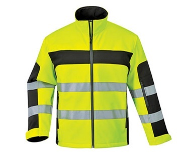 Men High Vis Reflective Softshell Safety Jacket 2015hvs01
