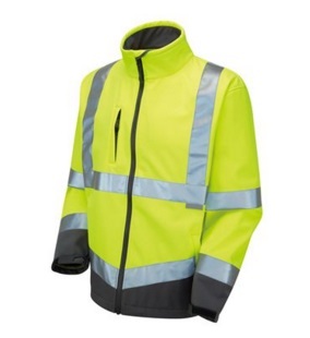 Men High Vis Reflective Softshell Safety Jacket 2015hvs04
