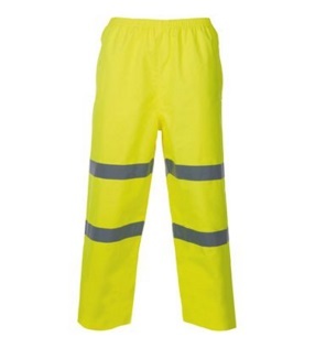 Men High Vis Waterproof Reflective Safety Pants 2015hvp01