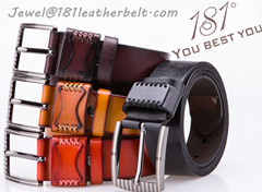 Men S Leather Belt And Wallet