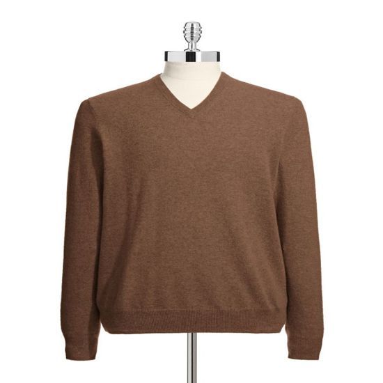 Men V Neck 100 Cashmere Sweaters