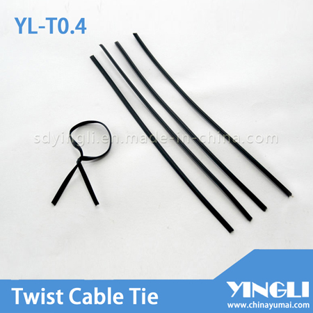 Metallic Twist Tie Yl T0 45