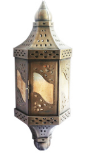 Mexican Tin Lantern Bonita Tl 1a