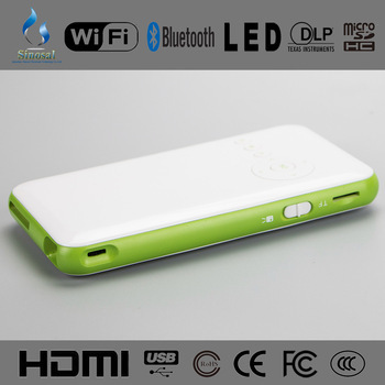Mini Android 4 Portable Pico Led Projector Sino M6 For Smartphones