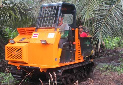 Mini Dumper Palm Oil Planation