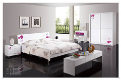 Modern High Gloss Lac Knock Down Panel Bedroom Furniture