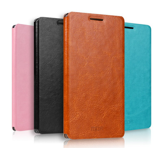 Mofi Lenovo K3 Note A7000 Flip Pu Leather Case Slim Cover Unique Design