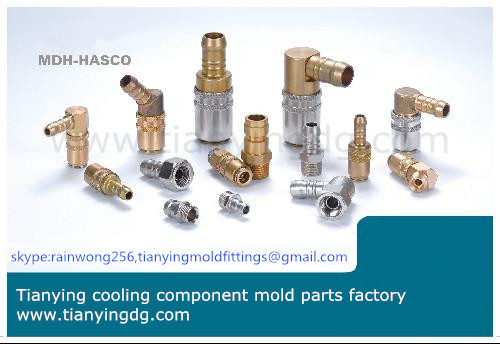 Mold Coupling Brass Cnc Turned Parts From Dongguan Factory