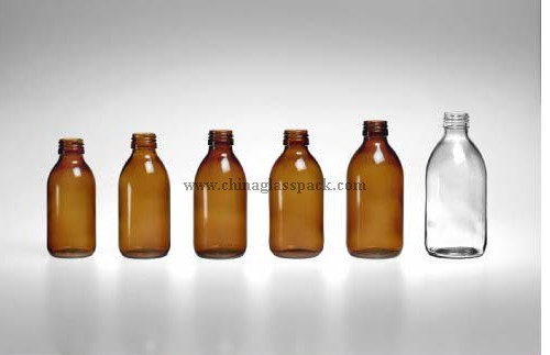 Moulded Glass Bottle Bottles For Syrups Din Pp28mm