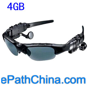 Mp3 Sunglasses With 4gb Flash Memory