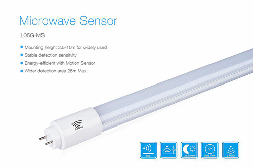 Ms Microwave Sensor T8 Led Tube L05g With Driver Integrated