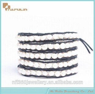 Nafulin Friendship Bracelets With Freshwater Pearl