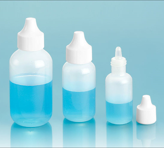 Natural Ldpe Dropper Bottles With Streaming Plugs Bottle