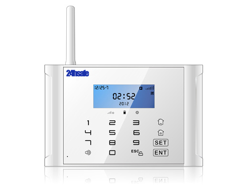 New Gsm Pstn Alarm System With Lcd Display And Touch Keypad