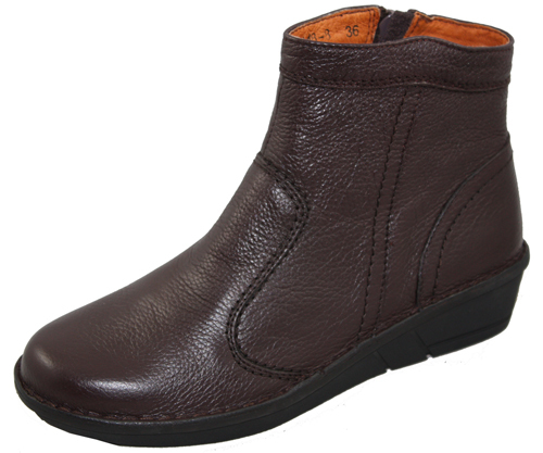 New Style Brown Lady Leather Boots Gh9448 8