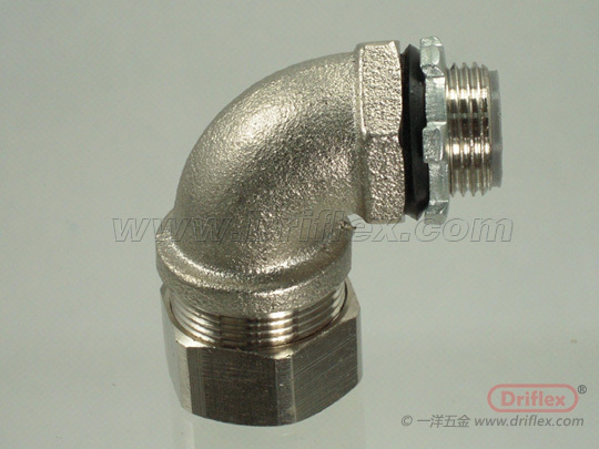 Nickel Plated Brass 90d Anlge With High Quality