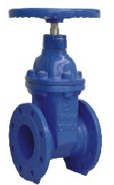 Non Rising Stem Resilient Soft Seated Gate Valve Din3352 F4