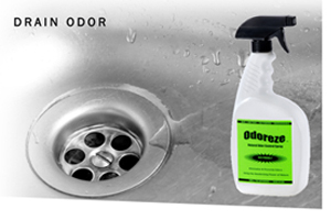 Odoreze Eco Drain Odor Eliminator Spray Makes 64 Gallons