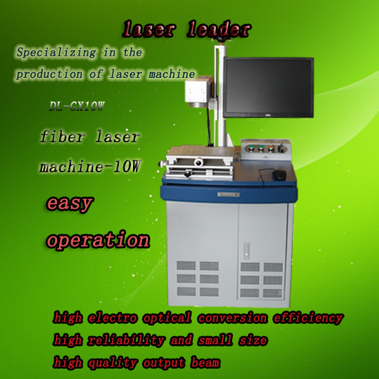 Optical Fiber Laser Marking Machine 20watts Product And Spurt The Code