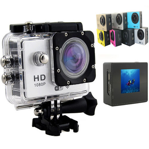 Outdoor 30m Waterproof Sport Action Camera With Wifi Function