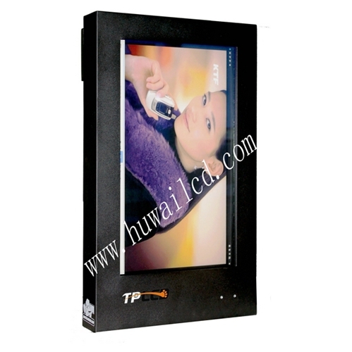 Outdoor Lcd Totem 32inch Wall Mounted Display