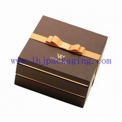 Paper Box With Ribbon