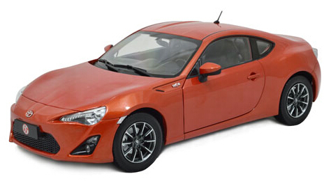 Paudi 2308or Toyota Gt86 2013 Diecast Car Models Collectable Scale Hobby