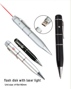 Pen Usb Flash Drive With Laser