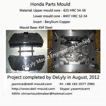 Plastic Honda Interior Parts Mould