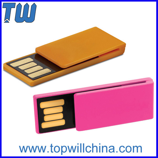 Plastic Paper Clip Flashdrive Odm For Company Promotion Gifts