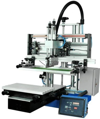 Pneumatic Drive Flat Screen Printing Machine