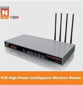 Poe High Power Intelligence Wireless Router With 4 Detachable Antenna