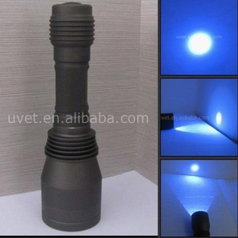 Police Rechargeable High Power Uv Led Detective Torch Flashlight