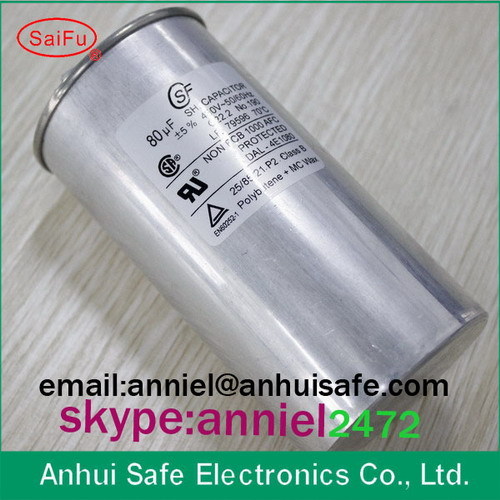 Power Application And Cbb65 Capacitors Type Ac Capacitor 80uf 450vac For Ai