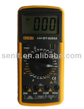 Product Multimeter Dt9205a