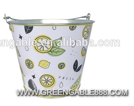 Promotional Gift Fo 0 28mm Tinplate Ice Bucket