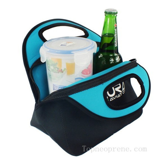 Promotional Neoprene Lunch Picnic Tote Bag Cooler Warm Box Case