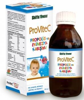Provitec Vitamin Syrup Honey Propolis Extract Echinacea 100 Ml