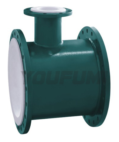 Ptfe Lined Tee Pipe Fitting