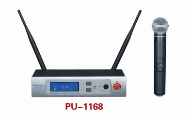 Pu 1168 100 Ch 1 Handheld Uhf Wireless Microphone