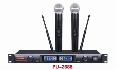 Pu 2688 Single Channel Uhf Wireless Microphone