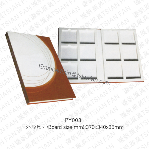Py003 Cardboard Stone Tile Sample Book