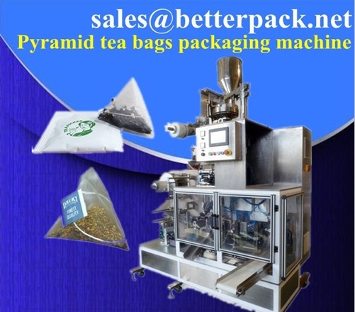 Pyramid Tea Bags Packaging Machine Bagging Machinery