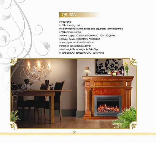 Qr 28a Electric Fireplace