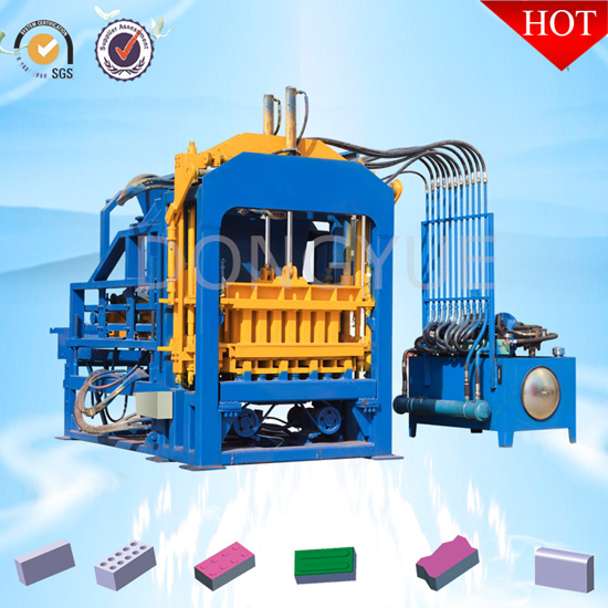 Qt4 15c Dongyue Hydraulic Concrete Hollow Block Making Machine